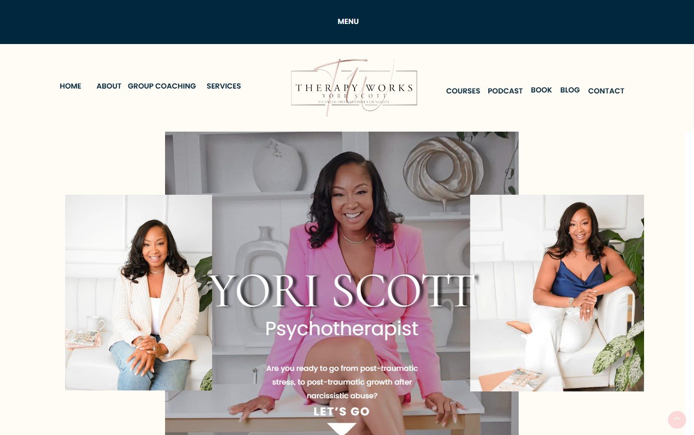 Yori Scott, psychotherapist, empowering clients through post-traumatic growth