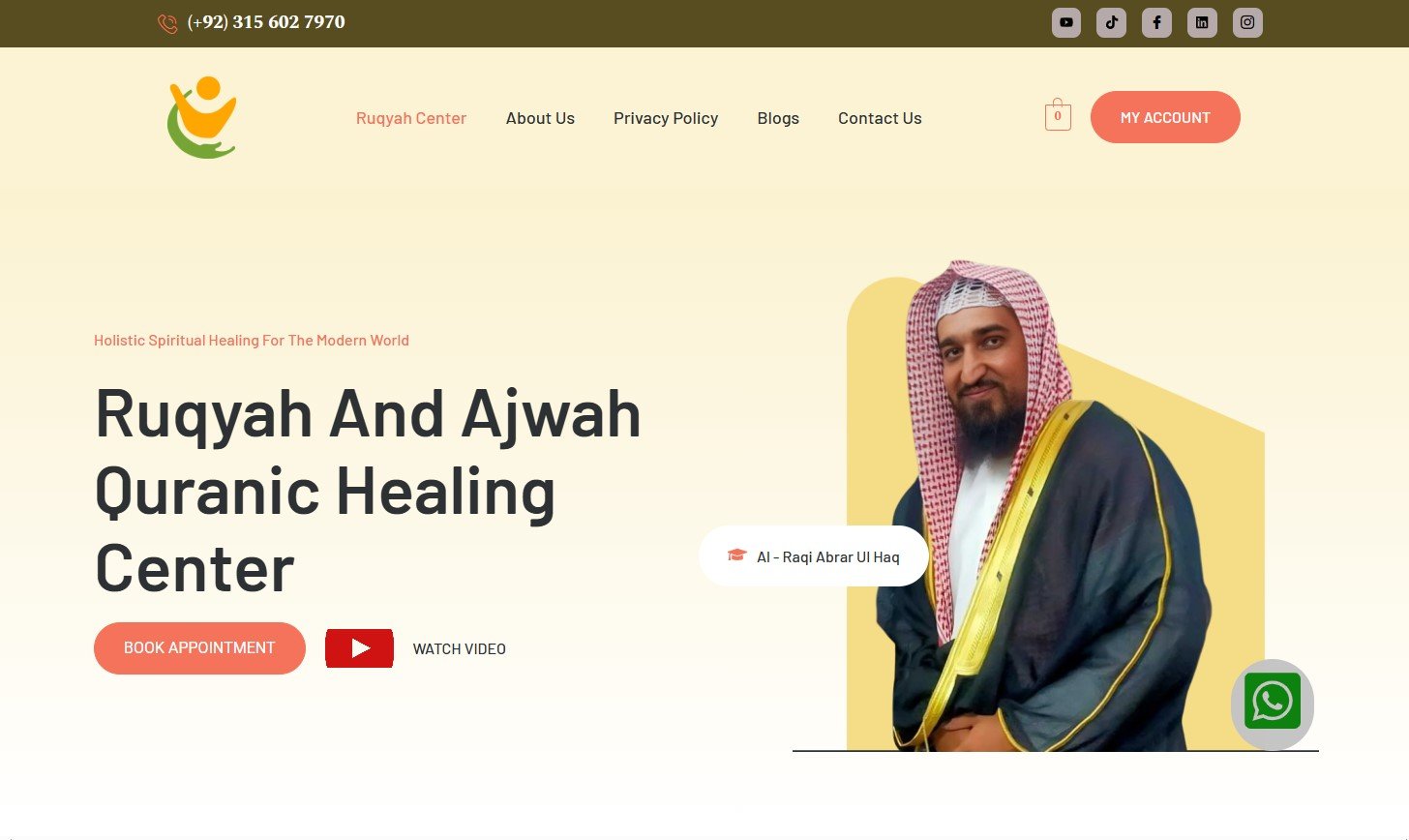 Man in traditional Islamic attire, Al-Raqi Abrar Ul Haq, Ruqyah And Ajwah Quranic Healing Center